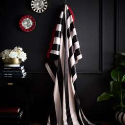 Laurence Llewelyn-Bowen Festivo Stripe Throw Blanket 130cm x 180cm - thumbnail 1