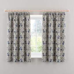 Tulip Jacquard Pencil Pleat Curtains - thumbnail 5