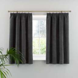 Genoa Chenille Blackout Pencil Pleat Curtains - thumbnail 5