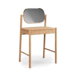 Otis 1 Drawer Compact Dressing Table with Mirror - thumbnail 6