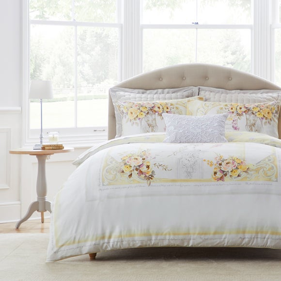 Dorma Hartington 100% Cotton Reversible Duvet Cover and Pillowcase Set - image 1