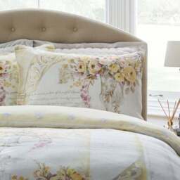 Dorma Hartington 100% Cotton Reversible Duvet Cover and Pillowcase Set - thumbnail 2