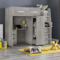 Pegasus Single High Sleeper Bed Frame - thumbnail 1
