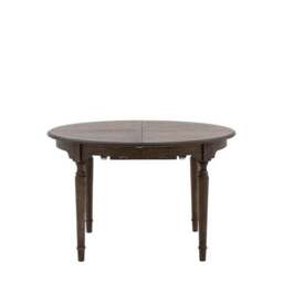 Matola 4-6 Seater Round Extendable Dining Table - thumbnail 4