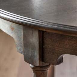 Matola 4-6 Seater Round Extendable Dining Table - thumbnail 2