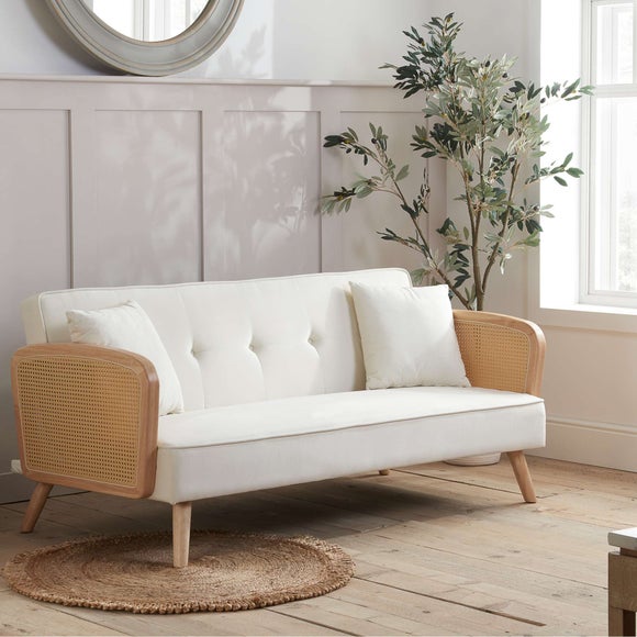 Mila Rattan Sofa Bed - image 1