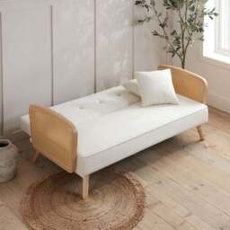 Mila Rattan Sofa Bed - thumbnail 3