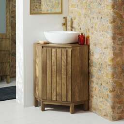 Humphrey Corner Vanity Unit - thumbnail 1