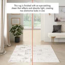 Glitz Geometric Velvet Rug - thumbnail 6