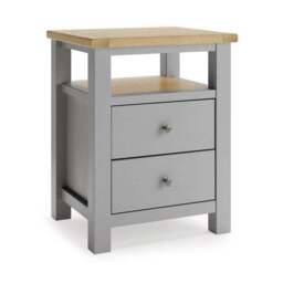 Olney 2 Drawer Bedside Table - thumbnail 6