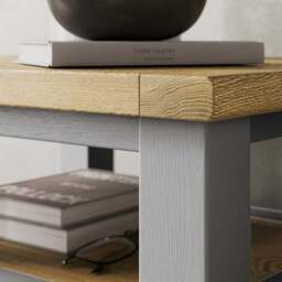 Olney 2 Drawer Bedside Table - thumbnail 4