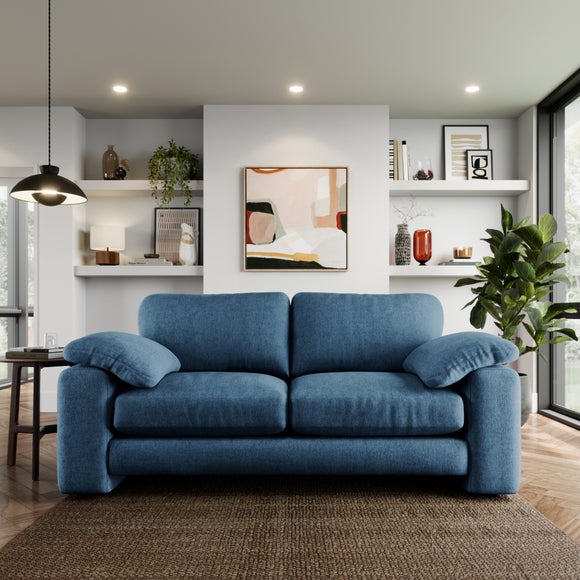 Magnus Vintage Soft Chenille 3 Seater Sofa - image 1