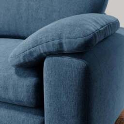 Magnus Vintage Soft Chenille 3 Seater Sofa - thumbnail 5