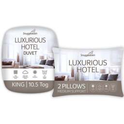 Snuggledown Luxurious Hotel 10.5 Tog Duvet and Pillow Set - thumbnail 2