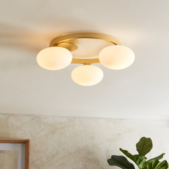 Yonah 3 Light Semi Flush Ceiling Light - image 1