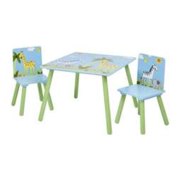 Liberty House Kids Safari Table And Two Chair Set - thumbnail 2