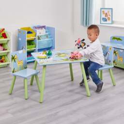 Liberty House Kids Safari Table And Two Chair Set - thumbnail 1