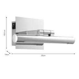 Argente Adjustable LED Picture Wall Light - thumbnail 6