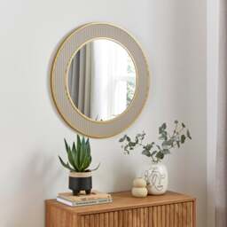 Georgi Round Wall Mirror - thumbnail 1