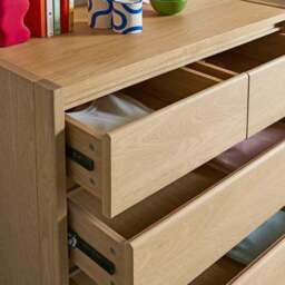 Elements Holmes 5 Drawer Chest, Oak - thumbnail 3