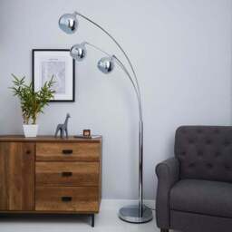 Return - Herm 3 Arm Arc Floor Lamp - thumbnail 2