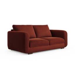 Luca Matte Soft Velvet 3 Seater Sofa - thumbnail 6