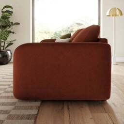 Luca Matte Soft Velvet 3 Seater Sofa - thumbnail 2