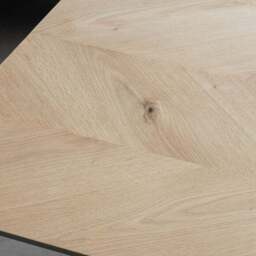 Manila 6-8 Seater Rectangular Extendable Dining Table, Solid Oak - thumbnail 3