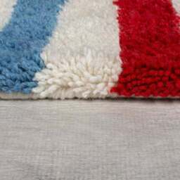 Arlo Abstract Patchwork Wool Rug - thumbnail 4