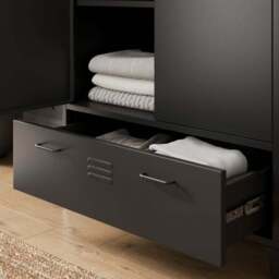 Helga Metal Double Wardrobe - thumbnail 3