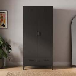 Helga Metal Double Wardrobe - thumbnail 1