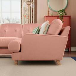Martha Vintage Velvet Full Corner Sofa - thumbnail 2