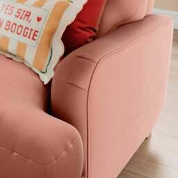 Martha Vintage Velvet Full Corner Sofa - thumbnail 5