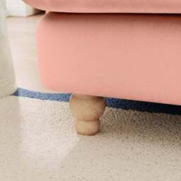 Martha Vintage Velvet Full Corner Sofa - thumbnail 4