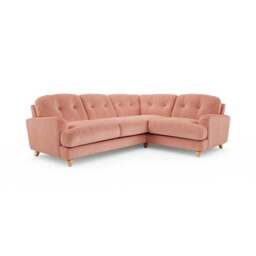 Martha Vintage Velvet Full Corner Sofa - thumbnail 6