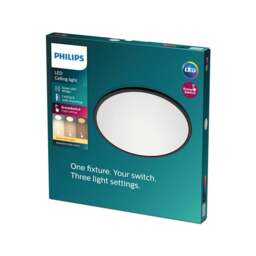 Philips Warm White Superslim Integrated LED Flush Ceiling Light - thumbnail 1