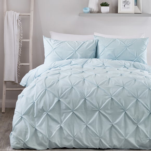 Serene Lara Duvet Cover & Pillowcase Set White - image 1