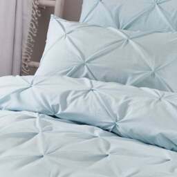 Serene Lara Duvet Cover & Pillowcase Set White - thumbnail 2