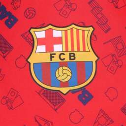 Kaikoo Barcelona Football Club Triangle Bean Bag Chair - thumbnail 2