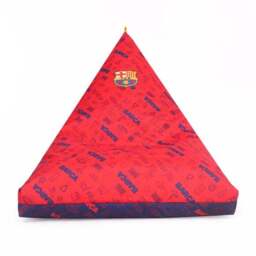 Kaikoo Barcelona Football Club Triangle Bean Bag Chair - thumbnail 6