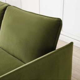 Lucie Velvet Pop Up Double Sofa Bed - thumbnail 4