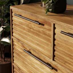 Bryant 7 Drawer Chest, Mango Wood Effect - thumbnail 3