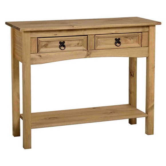 Corona 2 Drawer Console Table - image 1