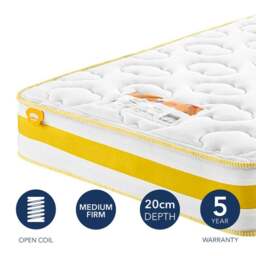 Silentnight Healthy Growth Solar Eco Waterproof Single Mattress - thumbnail 1
