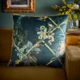 Laurence Llewelyn-Bowen Cotswold Fantasia Dawn Square Cushion - thumbnail 1
