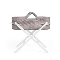 Ickle Bubba Nova Moses Basket & White Stand - thumbnail 1