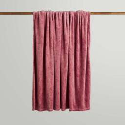 Leila Leaf Fleece Throw Blanket - thumbnail 3