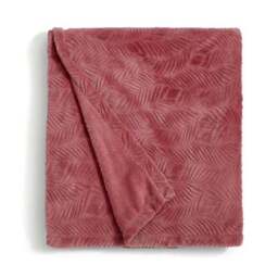 Leila Leaf Fleece Throw Blanket - thumbnail 4