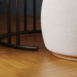 Bryant Upholstered Pouffe Coffee Table Nest - thumbnail 5