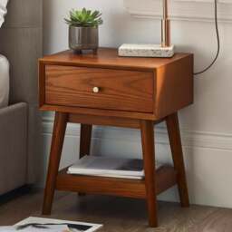Lowry 1 Drawer Side Table - thumbnail 1
